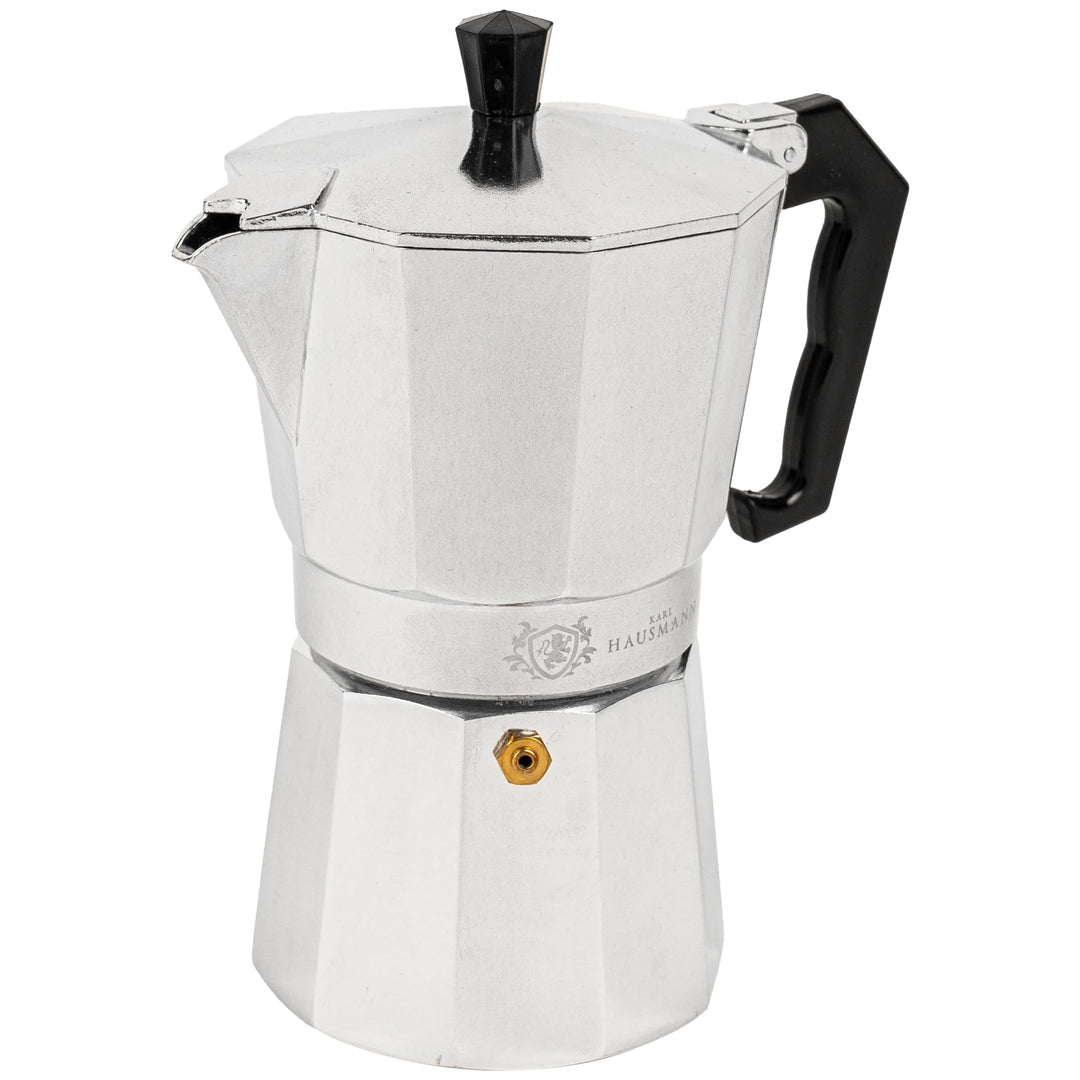 KARL HAUSMANN Espressokocher Aluminium, 450 ml, 9 Tassen, 9 Tassen