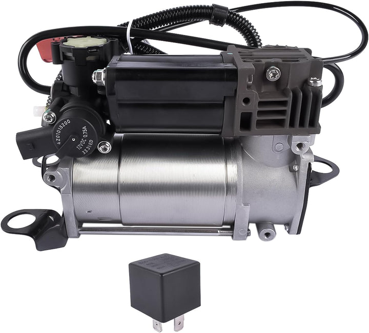 Flynsu Luftfederung Kompressorpumpe Ersatz für A6 4F C6 Avant Allroad 4F0616006A 4F0616005E 4F061600
