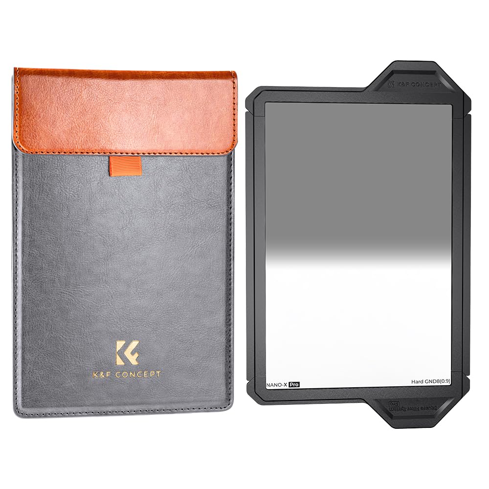 K&F Concept Nano X-PRO Rechteckfilter GND8 Hard 0,9 (3-Blenden) Verlaufsfilter 100x150mm Optisches G