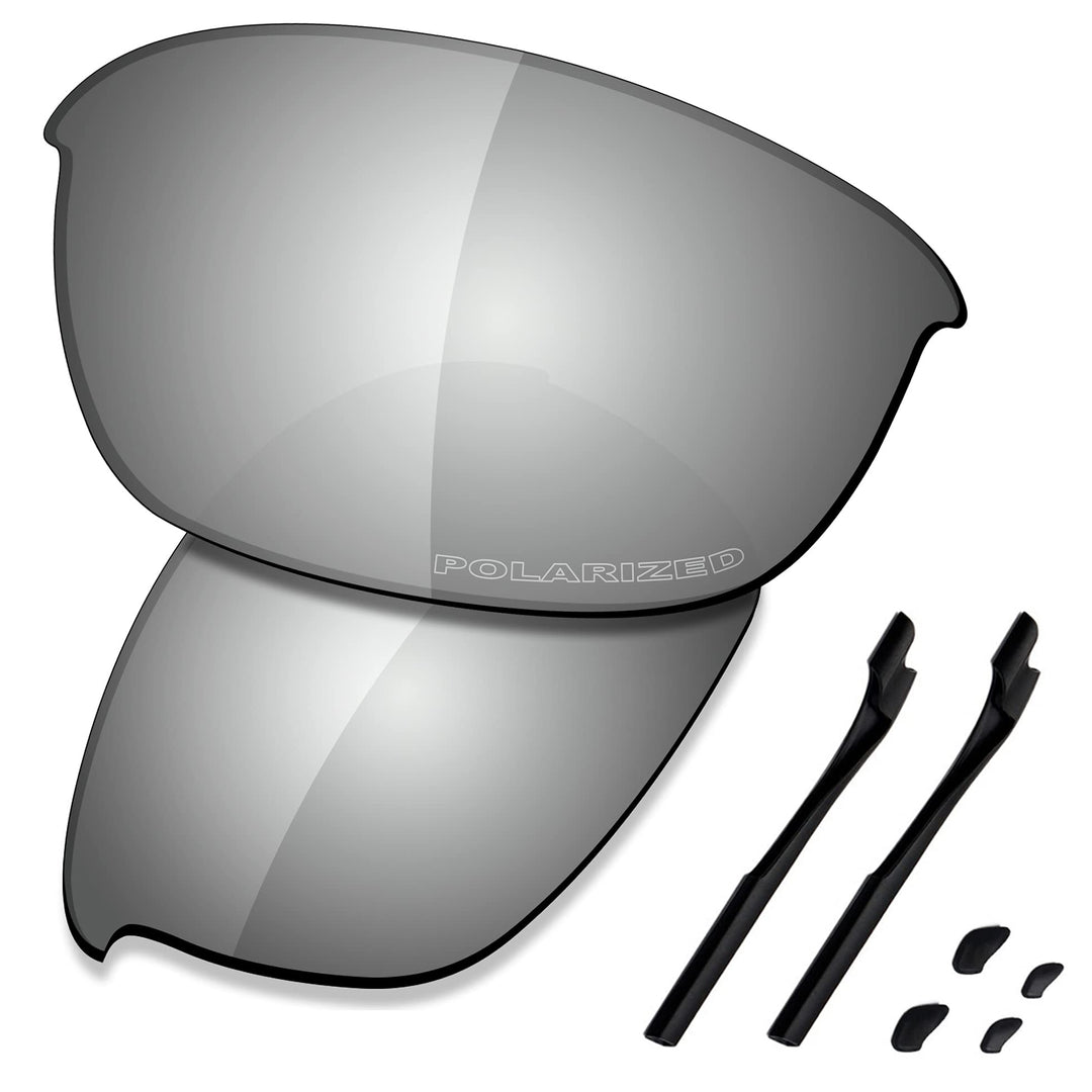 Saucer Premium-Ersatzgläser und Gummi-Kits für Oakley Half Jacket 2.0 OO9144 Sonnenbrillen High Defe