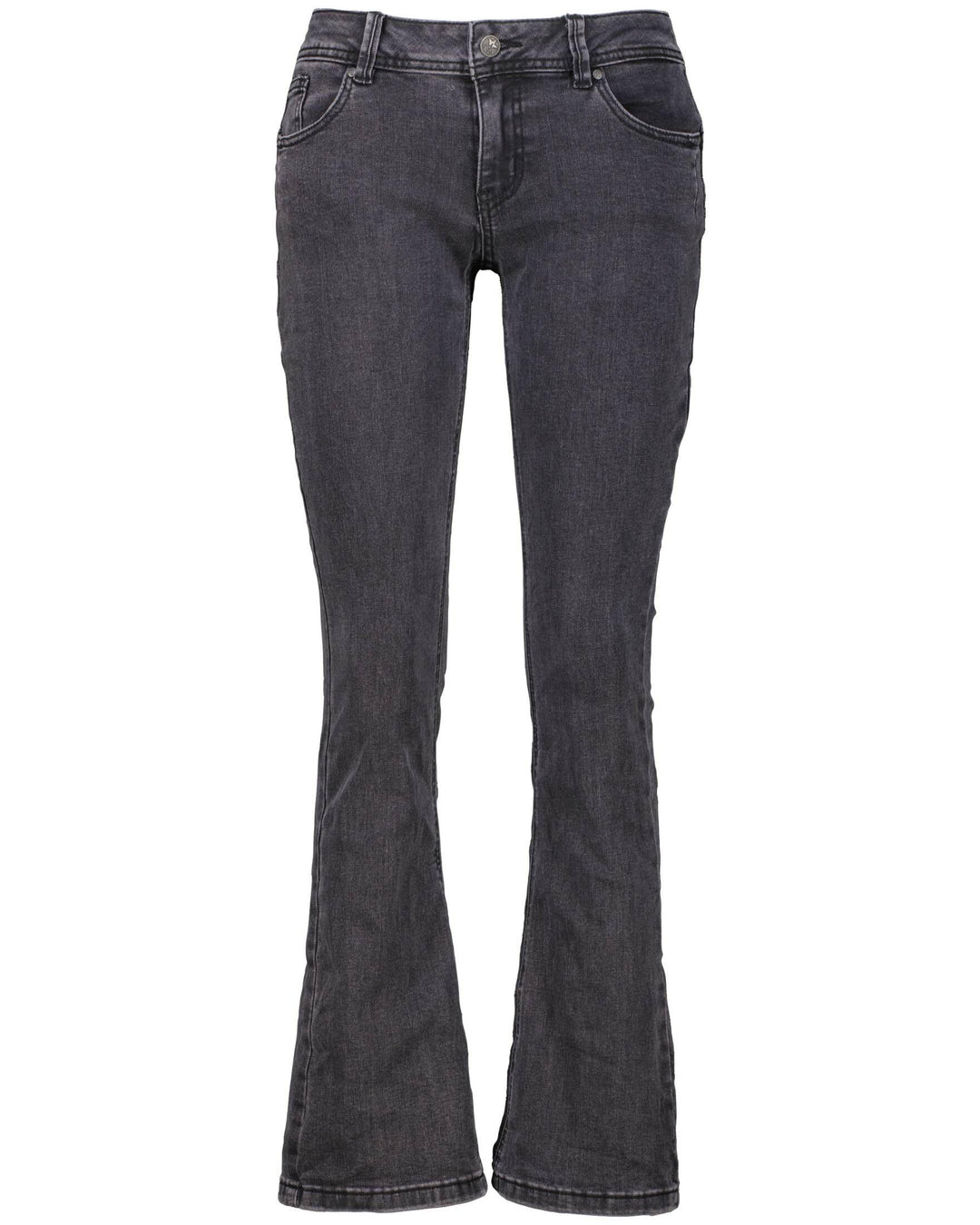 Buena Vista Damen Jeans MALIBU-ZIP BOOTCUT STRETCH DENIM black (85), L