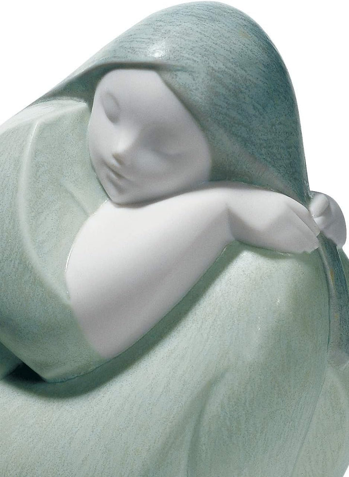 LLADRÓ Mädchen-Figur Mondkind. Mädchen. Porzellan.