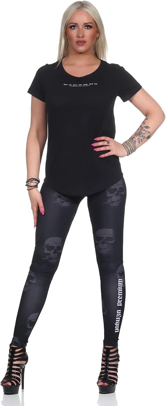 Yakuza Premium Damen T-Shirt XS Schwarz, XS Schwarz