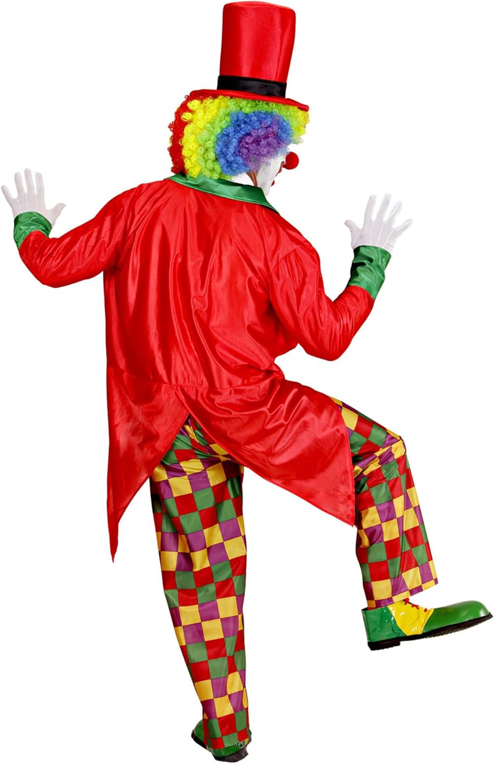 "CLOWN" (tailcoat, vest, bow tie, pants, hat) - (M), M