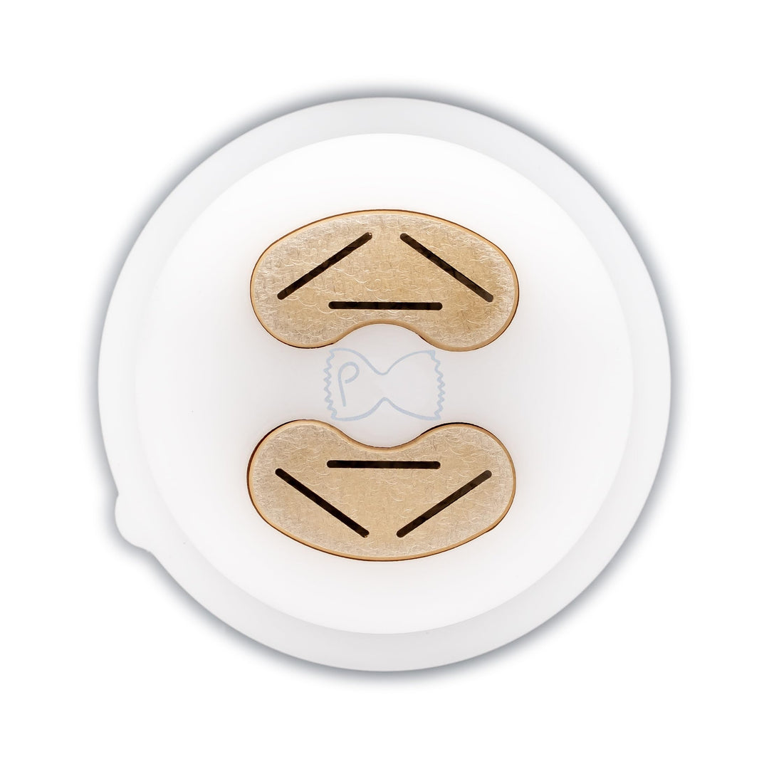 Pastidea - Matrize aus Bronze und POM Pappardelle 15 mm kompatibel mit Philips Pasta Maker Avance un