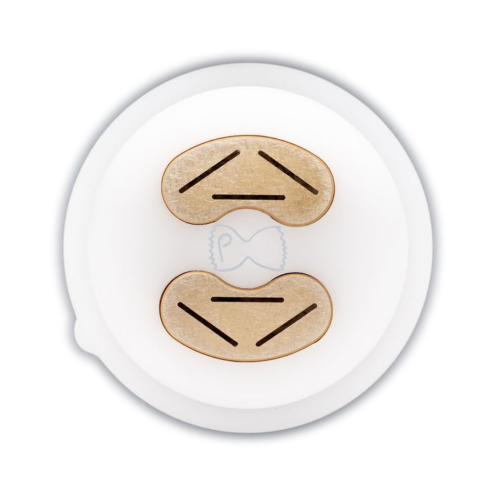 Pastidea - Matrize aus Bronze und POM Pappardelle 15 mm kompatibel mit Philips Pasta Maker Avance un