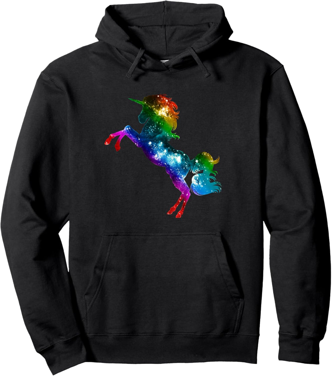Einhorn, Vintage, Regenbogen, Gay Pride, Fahne, LGBTQ Pullover Hoodie