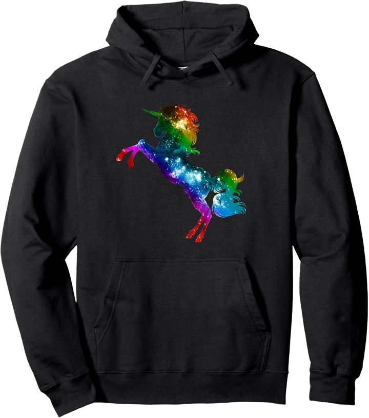 Einhorn, Vintage, Regenbogen, Gay Pride, Fahne, LGBTQ Pullover Hoodie