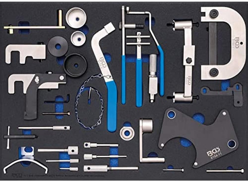 BGS 4134 | Werkstattwageneinlage 3/3: Motor-Einstellwerkzeug-Satz | für Renault, Nissan, Opel, Volvo