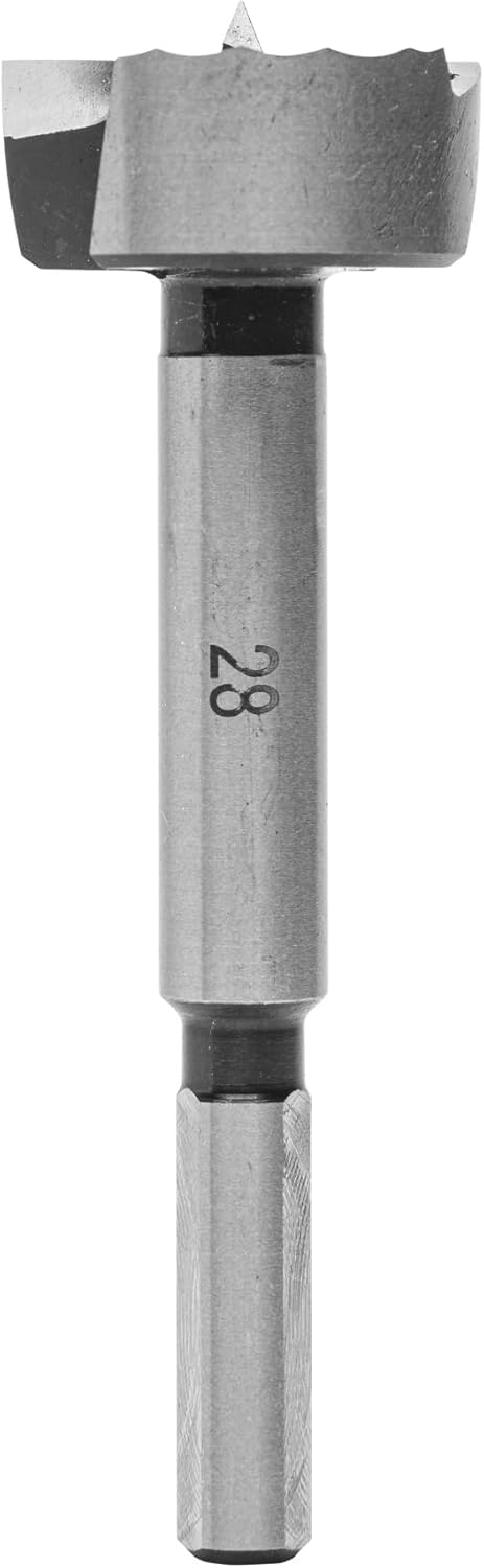 ENT 40028 Forstnerbohrer "Wave Cutter" Durchmesser (D) 28 mm, NL 60 mm, GL 90 mm, S 8 mm, SL 30 mm D