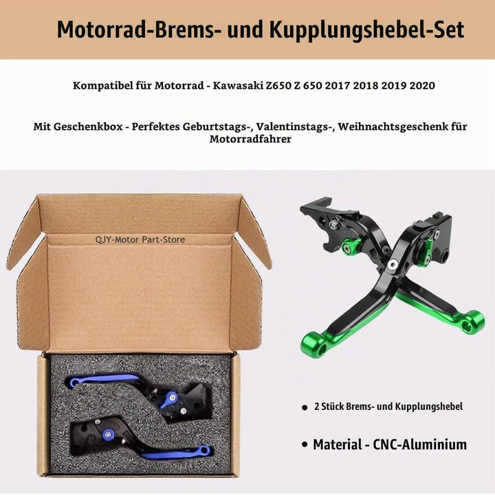 Z650 Einstellbar Bremskupplungshebel Set CNC Aluminium Für Kawasaki Z650 Z 650 2017 2018 2019 2020(S