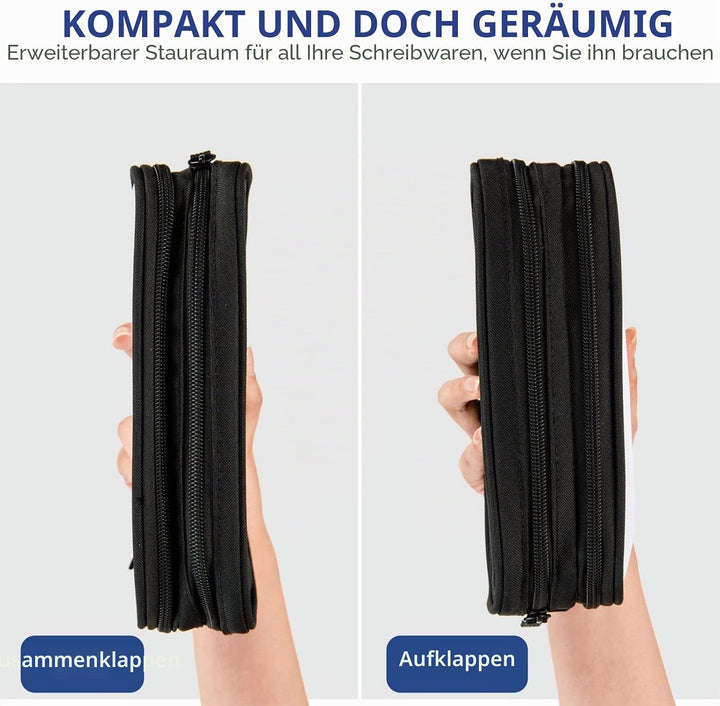 Federmäppchen Fussball Fussballbrand Federmappe Etui für Jungen Mädchen Grosse Schulsachen Federtasc