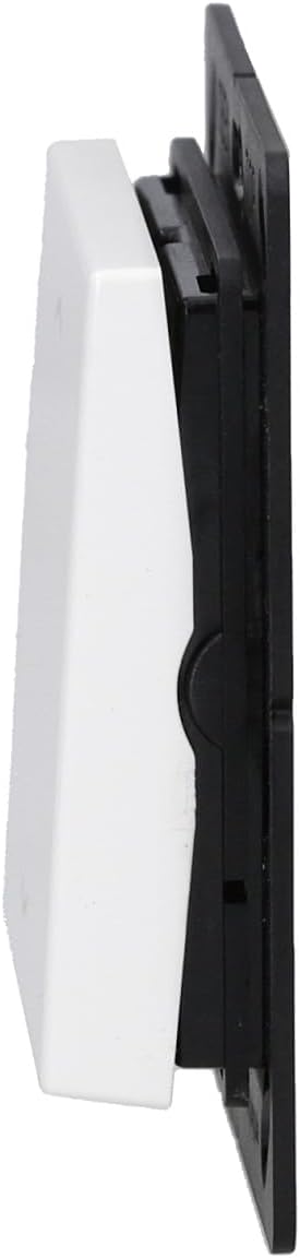 Jung ENOA590PWW Eno Funk Wandsender 2 Kanal mit Symbol Pfeil