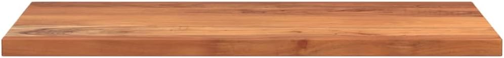 vidaXL Tischplatte, Holzplatte Rechteckig, Massivholzplatte für Bartisch Beistelltisch Esstisch, Ers