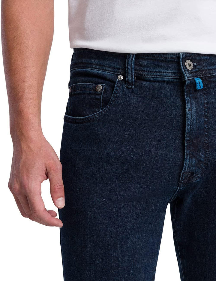 Pierre Cardin Herren Jeans 5-pocket Dijon Blau 30W / 34L Dark Blue Stonewash, 30W / 34L Dark Blue St