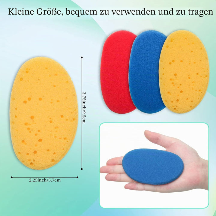 Boyistar Tonschwämme für Ton, Keramik-Schwämme zum Formen und Reinigen von Ton, Schwamm mit 3 Densit