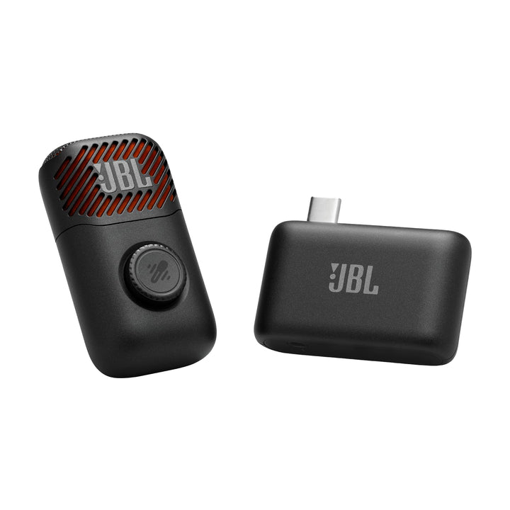JBL EasySing Mic Mini KI‑gesteuertes Mikrofon, Echtzeit‑Vocal‑Removal, 6 Stunden Wiedergabezeit, Abn