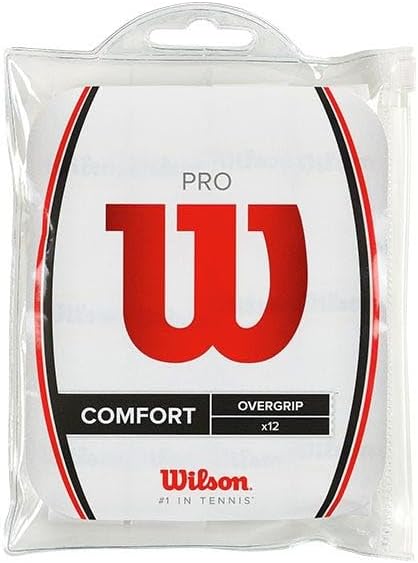 Wilson Griffband Pro Overgrip 12 Pack, Weiss