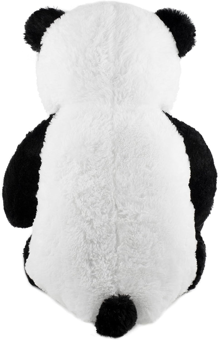 Brubaker XXL Panda 100 cm gross Stofftier Plüschtier Kuscheltier, Panda, 100 cm