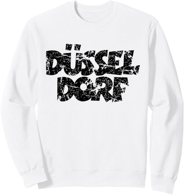 Düsseldorf (Vintage Schwarz) Sweatshirt