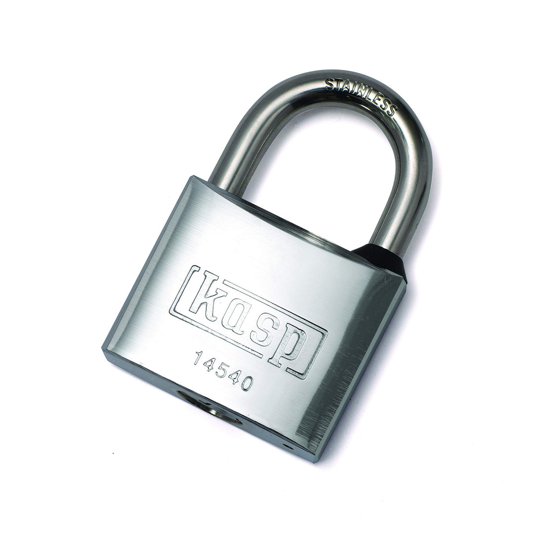 Kasp K14540A1 Schloss Marine, 40 mm, rostfrei, gleichschliessend, 6.2 x 4 x 1.5 centimetres Silber