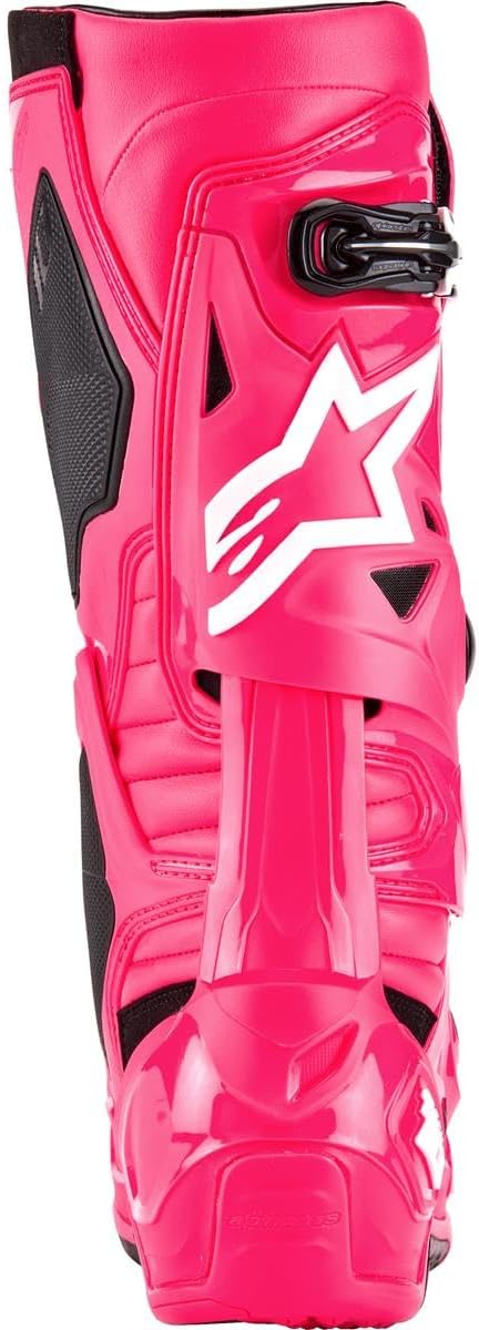 Alpinestars Motocross-Stiefel Tech 10 Pink Gr. 44.5 | Praktische Motorrad-Ausstattung Pink 44.5 EU,