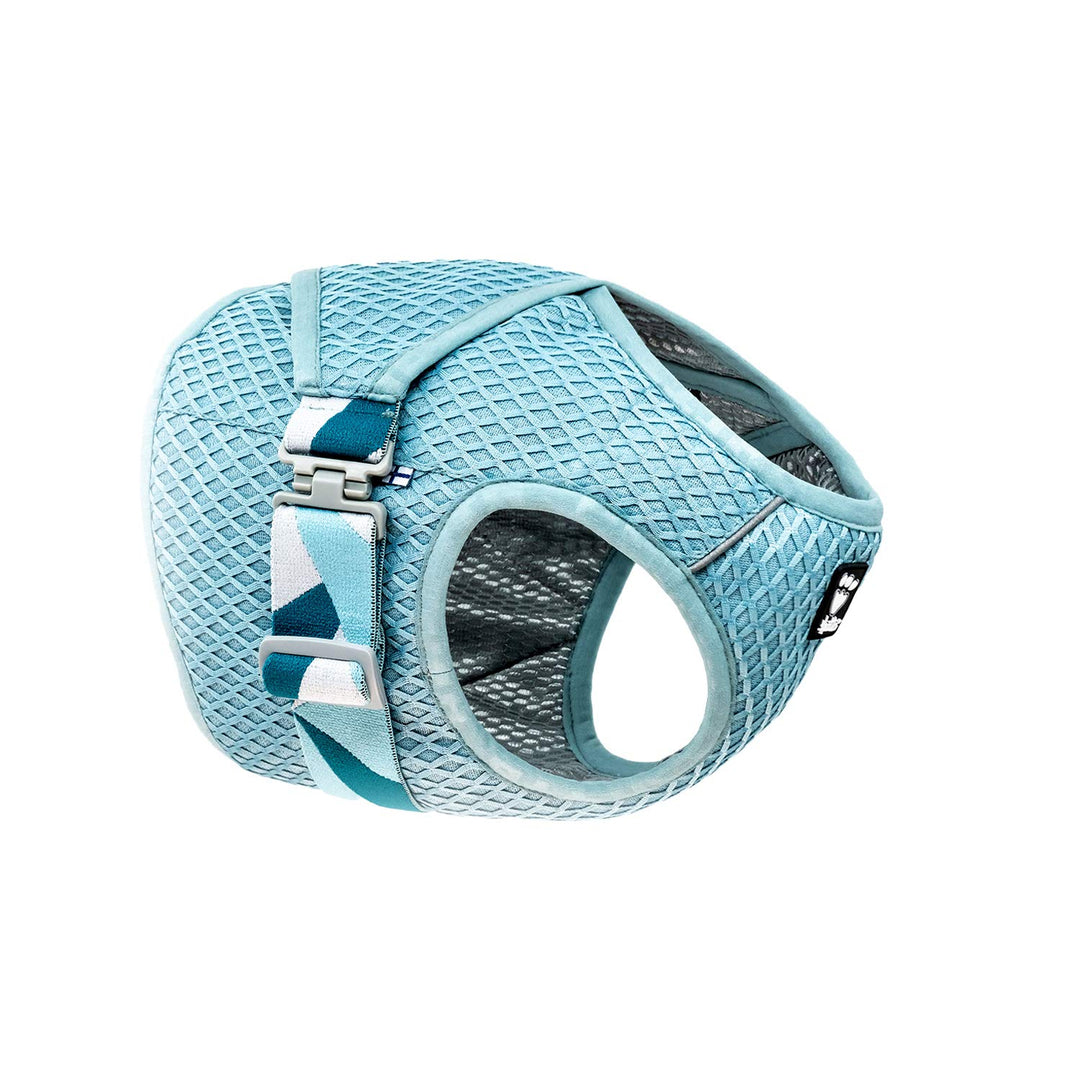 Hurtta Cooling Wrap Kühlweste für Hunde Sommer Kühlweste Aquamarin Hellblau 55-65cm aquamarin 55-65c