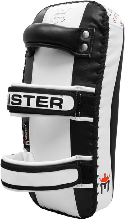 Meister XP2 Professional Curved Thai Pads für Kickboxen & MMA - X-dickes Rindsleder Professional - 1