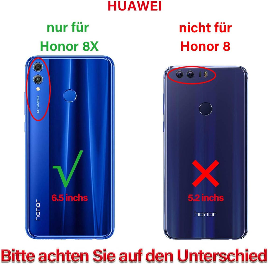 swark LCD Display Kompatibel mit Honor 8X & Honor View 10 Lite (Schwarz mit Rahmen) Touchscreen Digi