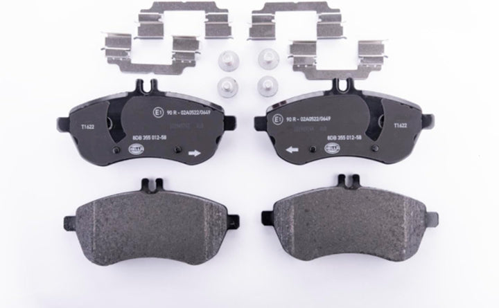 HELLA PAGID 8DB 355 012-581 Bremsbelagsatz - T1622 - Dicke/Stärke: 20.6mm - Bremssystem: Lucas - für
