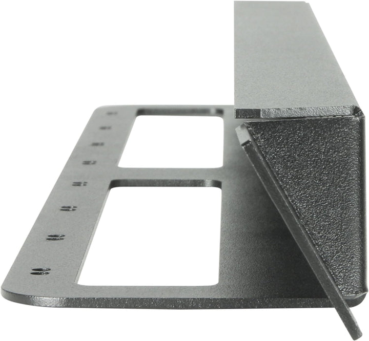Adam Hall 19'' Parts Parts 872230 - gewinkelte Rackblende für 8x D-TYPE Buchsen 48.26 cm(19 Zoll)