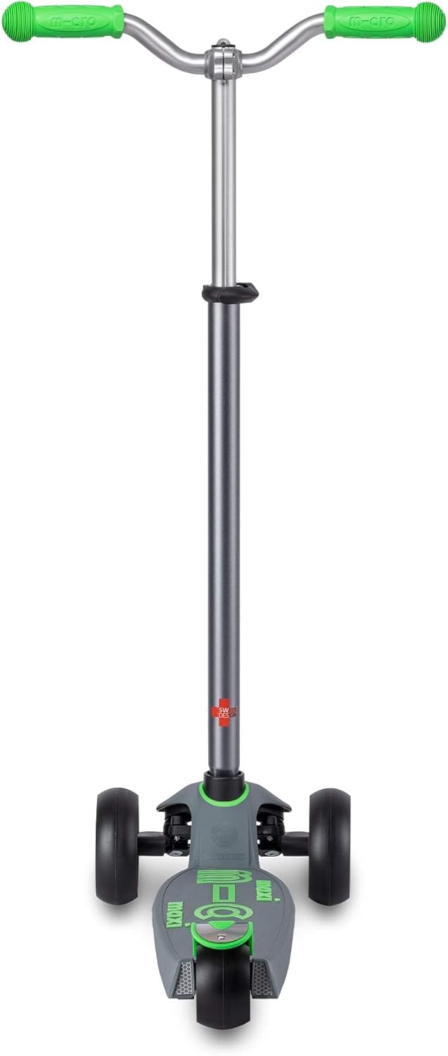 Micro Kickboard Maxi Deluxe Pro Kick Scooter - Glattgleiter, 3 Räder, neigbares Design mit fetten un