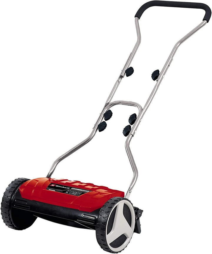 Einhell Hand-Rasenmäher GE-HM 38 S (38 cm Schnittbreite, 4-stufige Schnitthöhenverstellung, ohne Ant