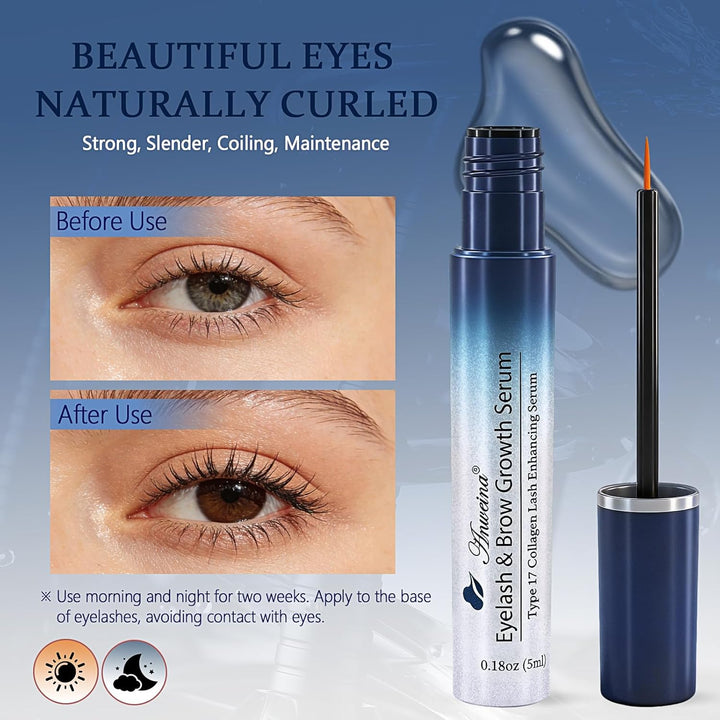 Wimpernserum Ohne Hormone, Wimpernwachstumsserum, Lash Serum Augenbrauenverstärker, Wimpernserum für