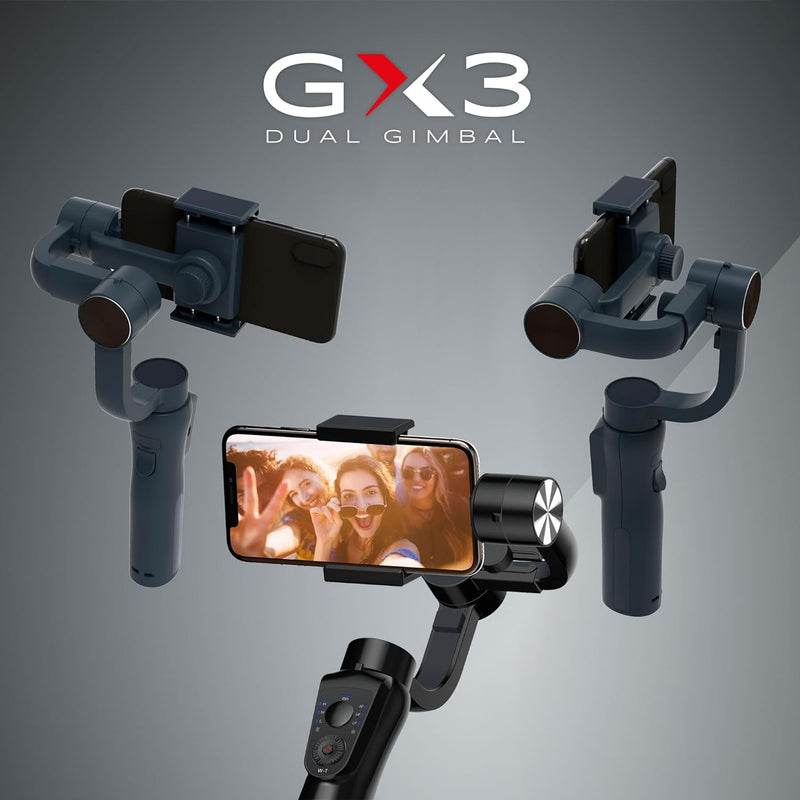 GoXtreme GX3 3-Achsen-Gimbal für Smartphones und Action Cams