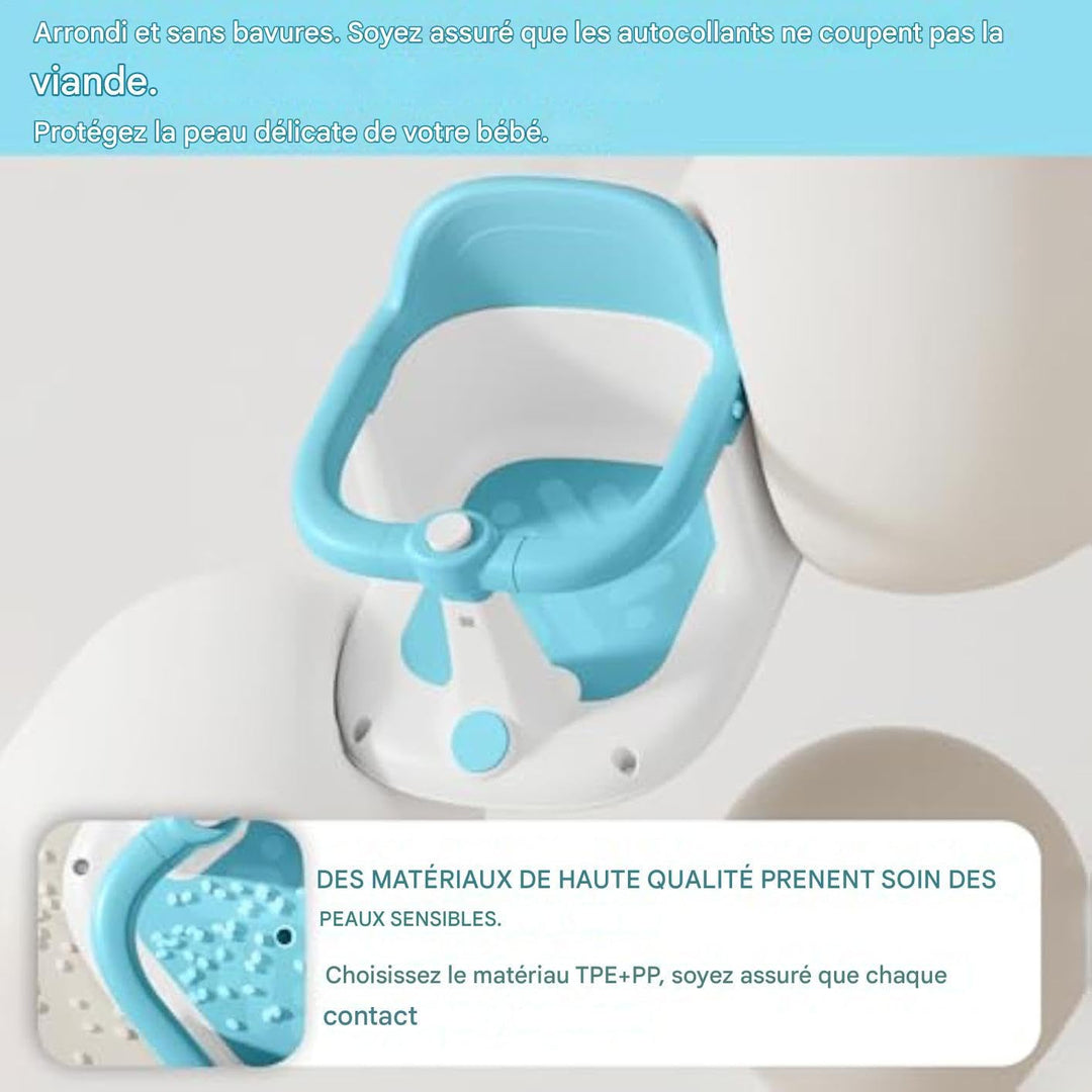 Sitzender Badesitz für Babys – tragbare Badewannenhalterung für Kleinkinder | Badewannenhalterung mi
