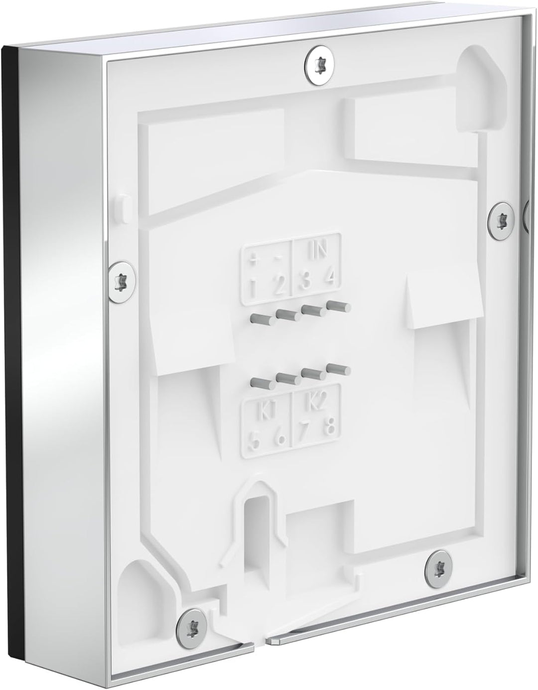 DOORLINE Snap Farbe: Schwarz von Telegärtner Elektronik l die Türklingel mit Kamera I Bildübertragun