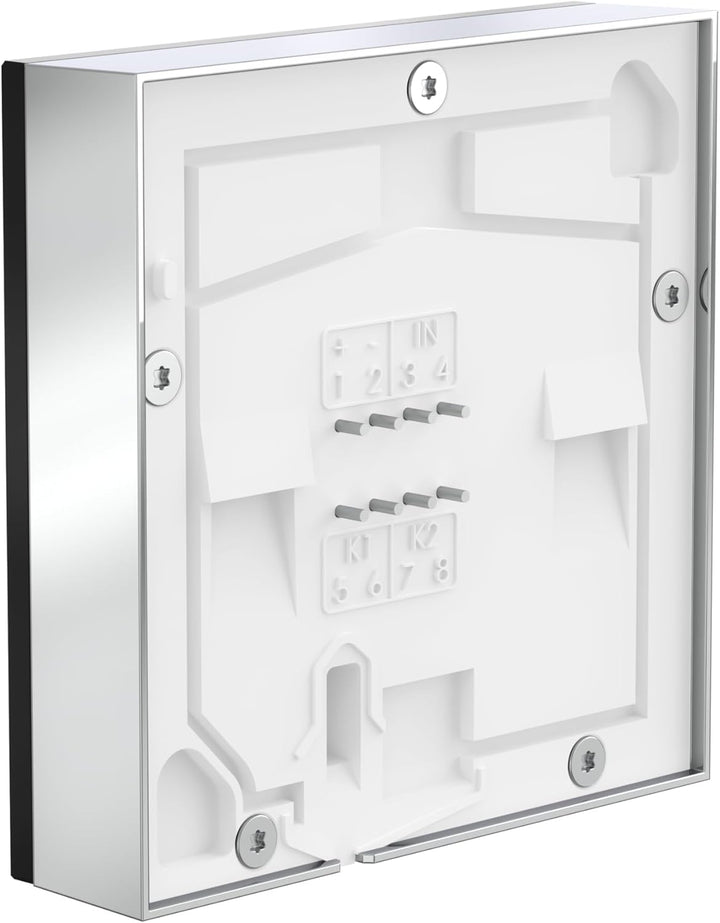 DOORLINE Snap Farbe: Schwarz von Telegärtner Elektronik l die Türklingel mit Kamera I Bildübertragun