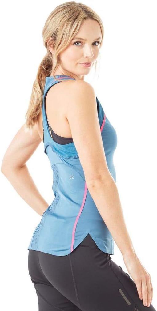 ASICS Damen Asics, Gel-cool Tank-top Damen - Hellblau, Weiss, Xs Oberbekleidung XS Hellblau, XS Hell