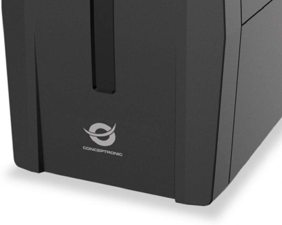Conceptronic ZEUS02E 850VA 480W USV, 4 x IEC Socket 850 VA / 480 W 4 x IEC socket, 850 VA / 480 W 4