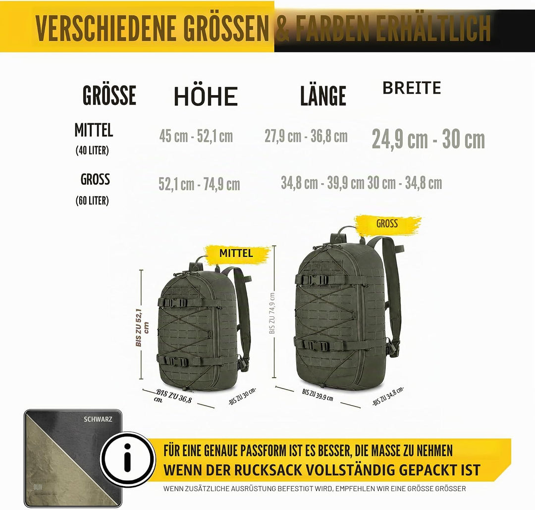 M-Tac Wasserdichter Regenschutz für Wandern, Camping, Reisen, M