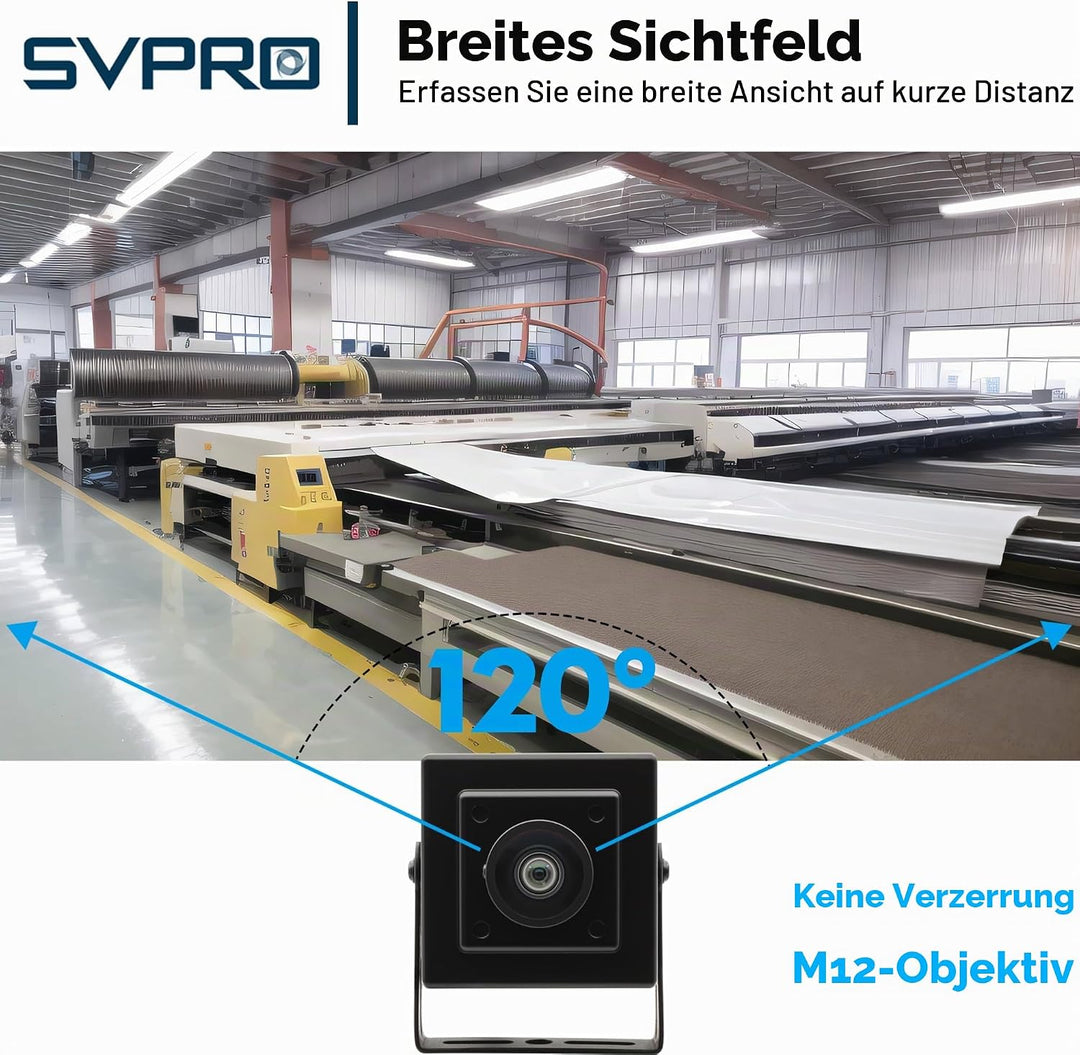 Svpro High Speed USB Kamera für Computer 1080P 60fps,720P 120fps,360P 260fps Machine Vision Industri