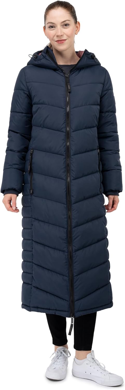 Sublevel Damen Mantel Winterjacke warme Jacke Outdoorjacke mit Kapuze sportlicher Damen Mädchen Park