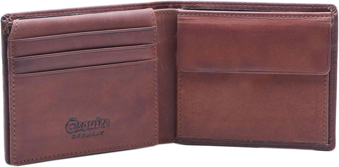 Esquire Dallas Geldbörse Leder 10 cm