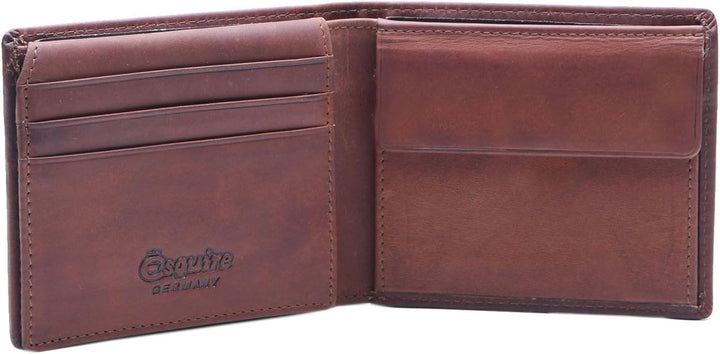 Esquire Dallas Geldbörse Leder 10 cm