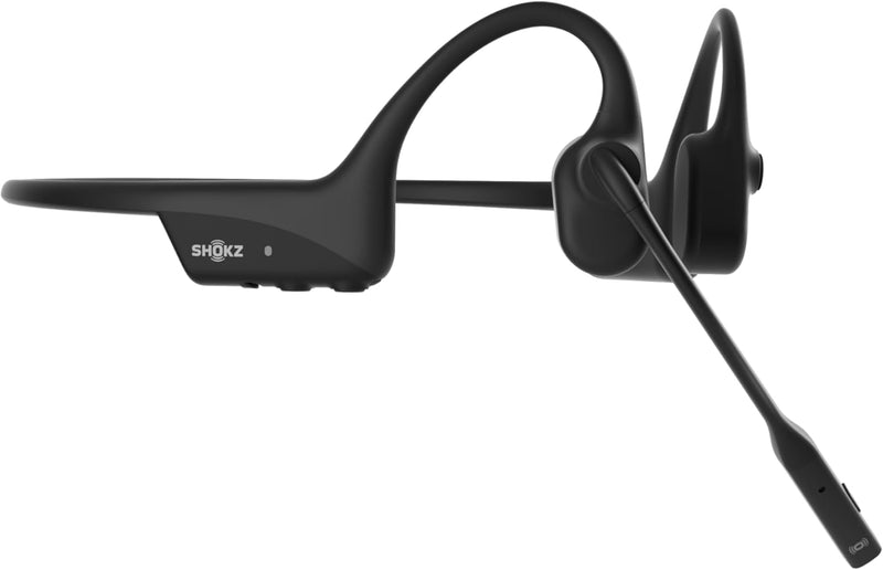 SHOKZ OpenComm2 2025 Upgrade kabellose Knochenschall Kopfhörer, Bluetooth Open-Ear-Headset mit Noise