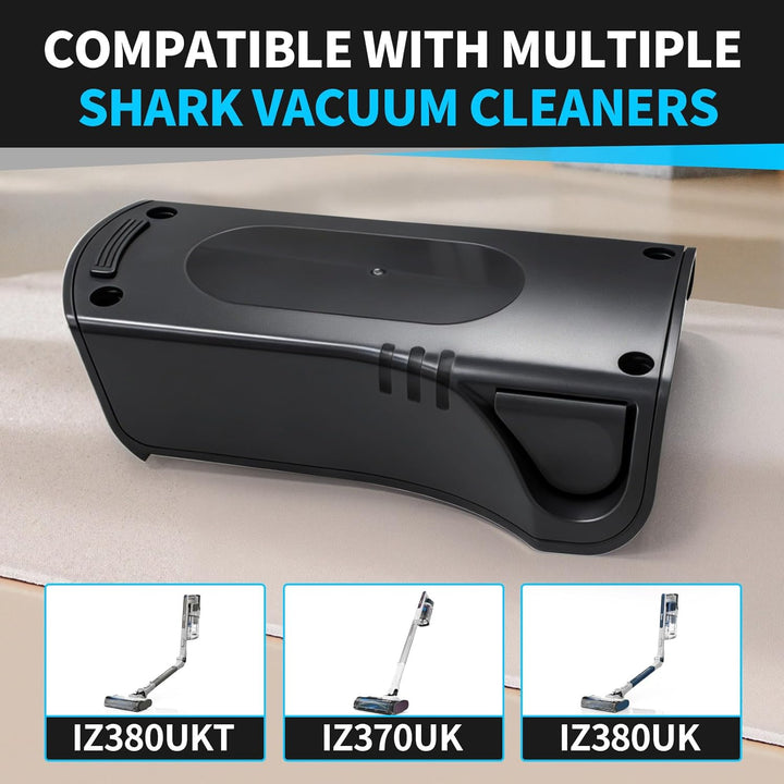 Akku für Shark XSBT600EU, 21,6V-Li-Ionen-Akku als Ersatz für Shark PowerPro Staubsauger IZ370EU, IZ3