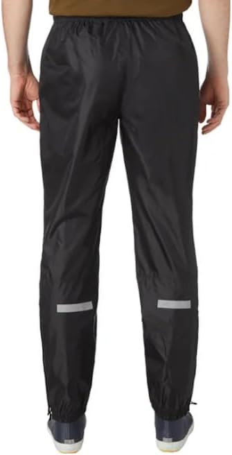 McKINLEY Herren Hose Herren Regenhose Longville Iii UX M Schwarz, M Schwarz