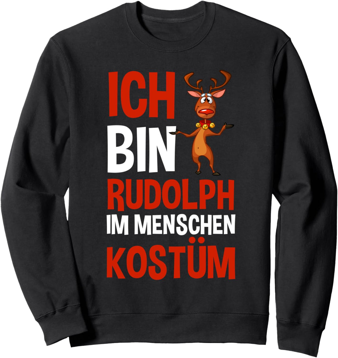 Rentier Weihnachten Weihnachtsmann Weihnachts Sweatshirt