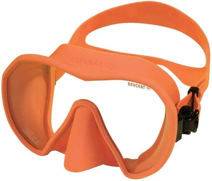 BEUCHAT Unisex-Adult Maxlux S Diving Mask Einheitsgrösse pink/rosa, Einheitsgrösse pink/rosa